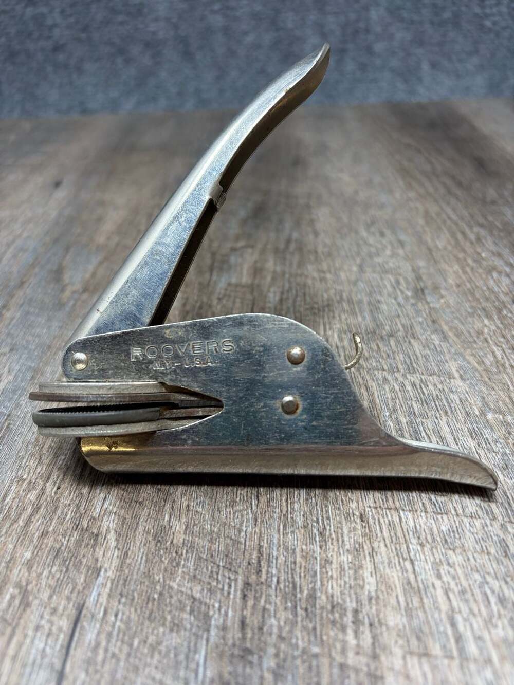 Roovers Vintage Notary Seal Embosser Press A. William Haskell-Sangerville ,Maine